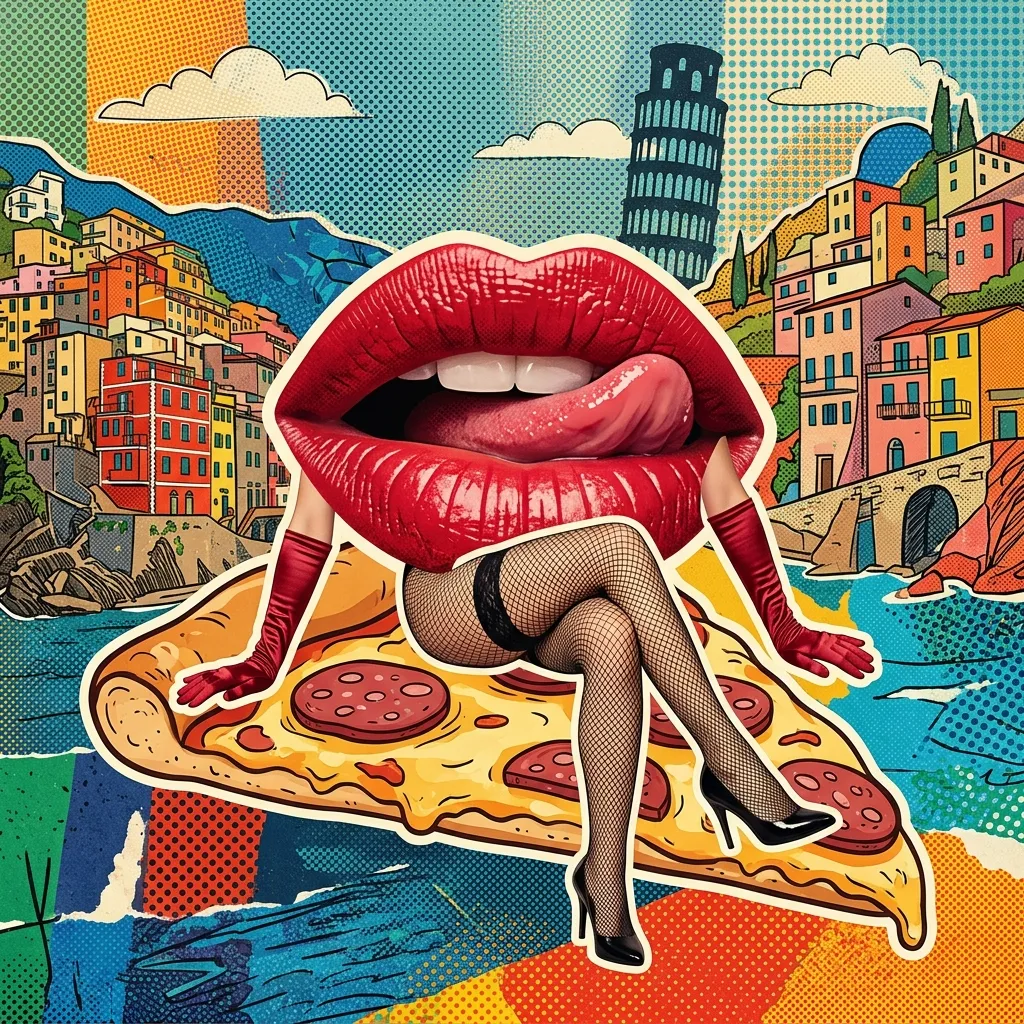 Аватарка Аватарка Губы: Culture italy из пака Аватарки-губки - вариант оформления профиля