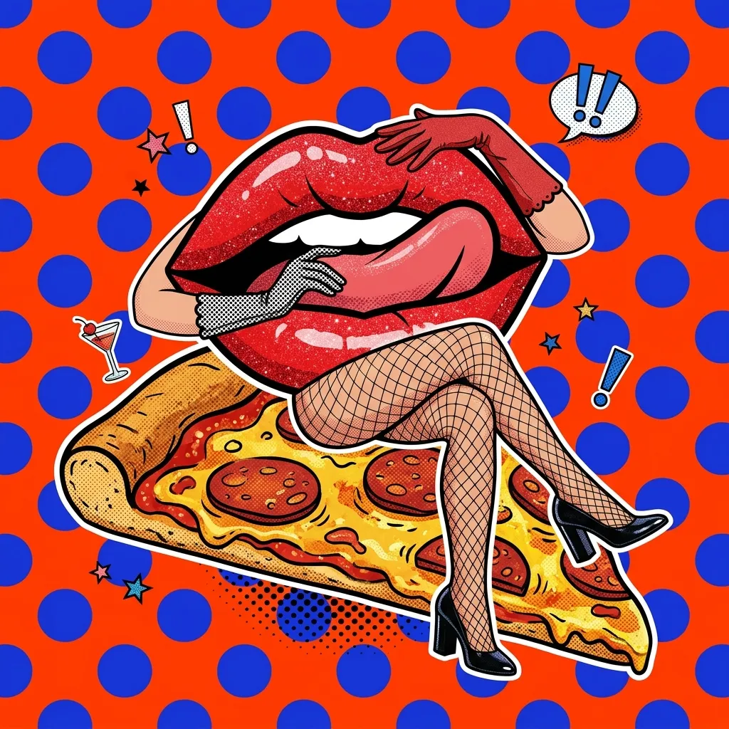 Аватарка Аватарка Губы: Pizza из пака Аватарки-губки - вариант оформления профиля