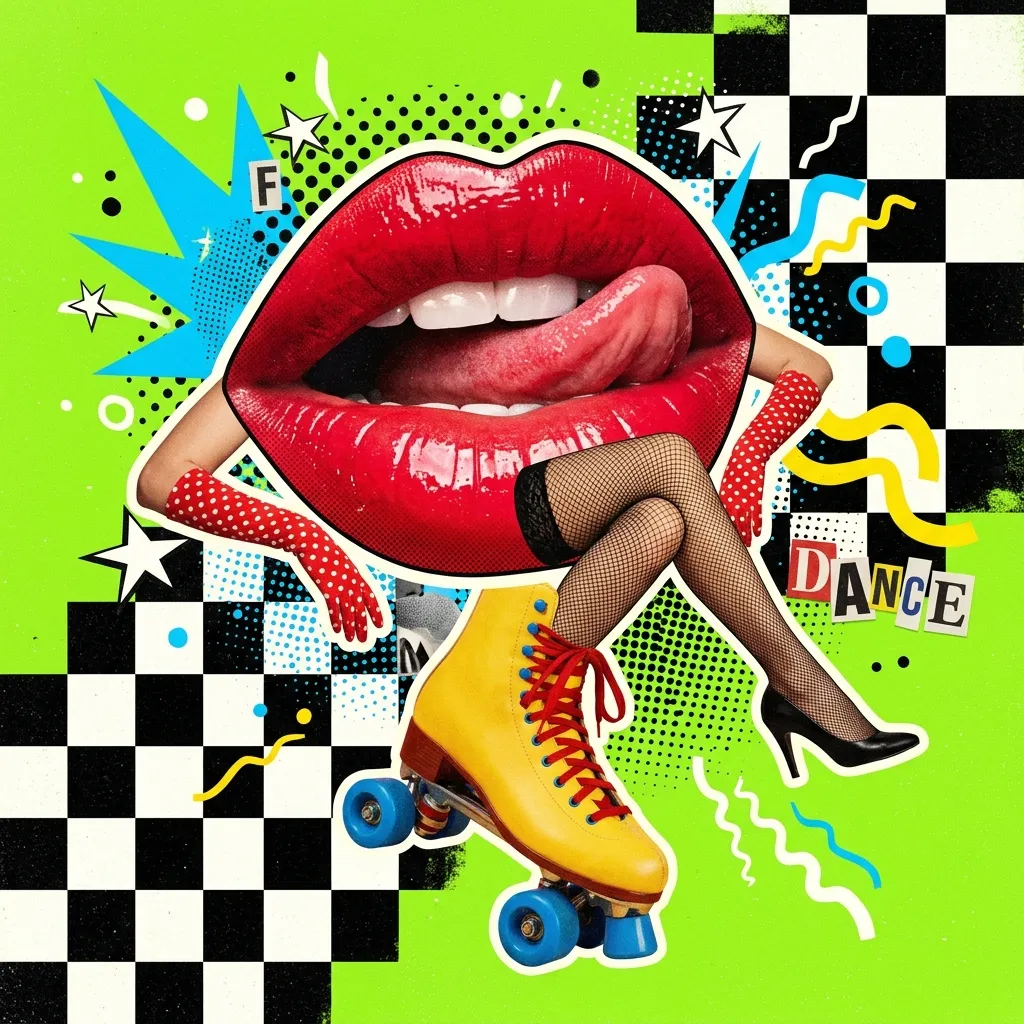 Аватарка Аватарка Губы: Skate из пака Аватарки-губки - вариант оформления профиля