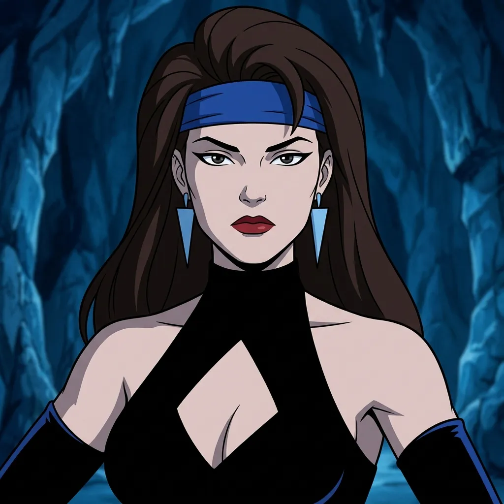 Аватарка Аватарка Mortal Kombat: Китана из пака Mortal Kombat: Defenders of the Realm - вариант оформления профиля