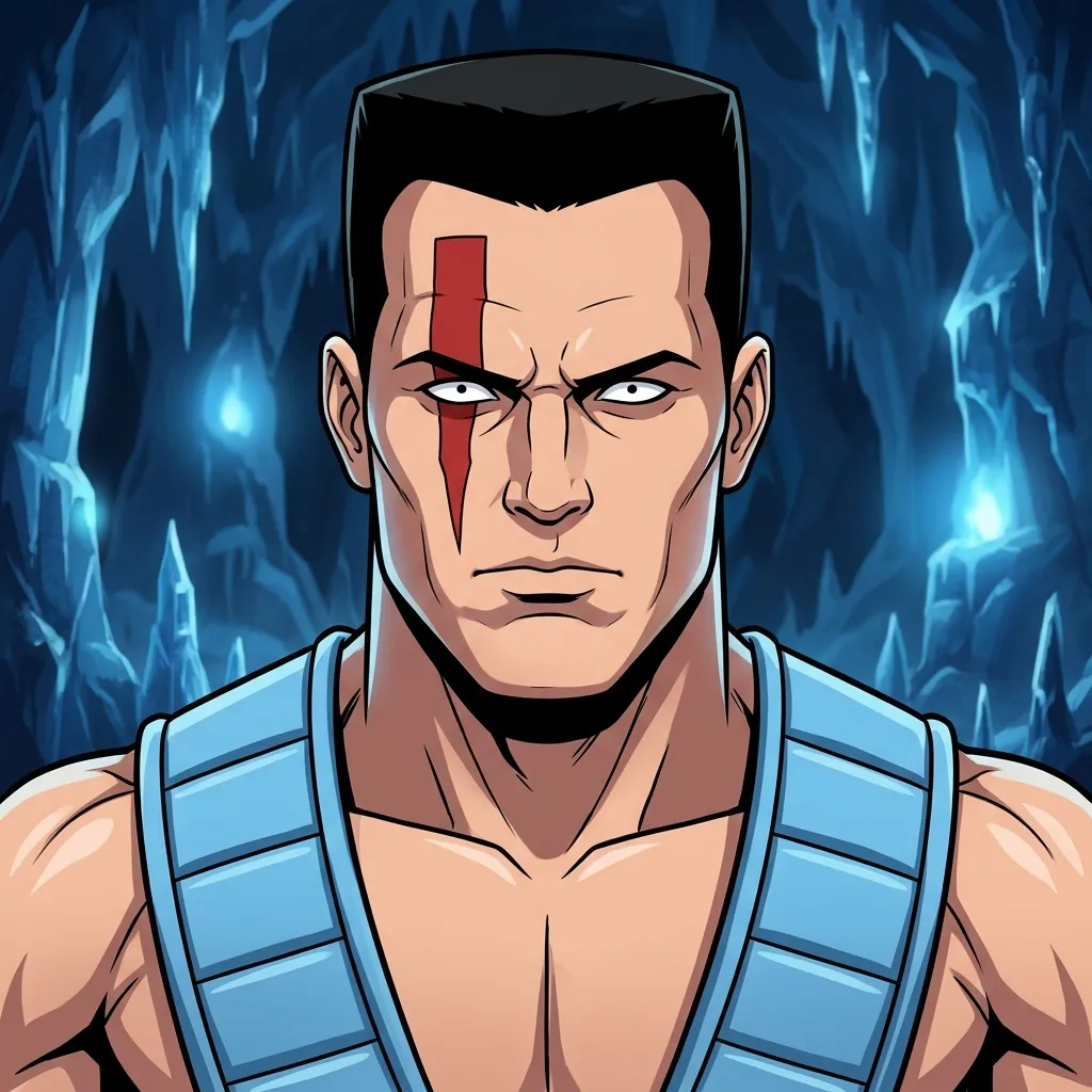 Аватарка Аватарка Mortal Kombat: Саб-Зиро из пака Mortal Kombat: Defenders of the Realm - вариант оформления профиля