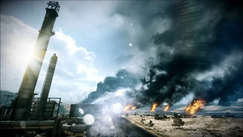 Промышленный комплекс в Battlefield 3