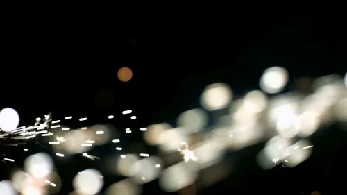 Абстрактное видео с бенгальскими огнями