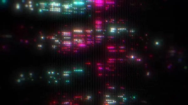 Цветной абстрактный фон с точками