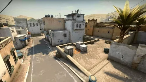Пустынный город в CSGO