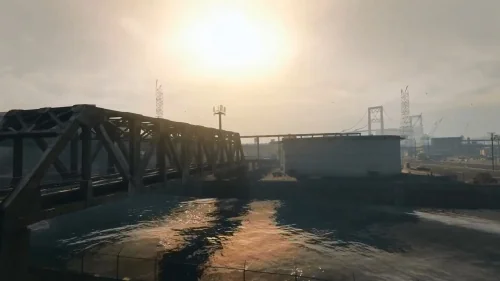 Стальной мост в GTA 5