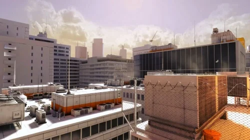 Городской пейзаж Mirror's Edge