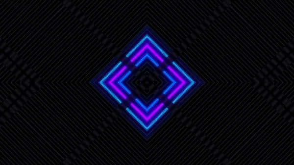 Сине-фиолетовые неоновые линии