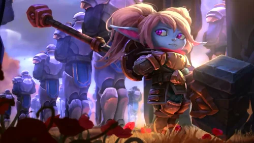 Игровой фон Poppy для стриминга