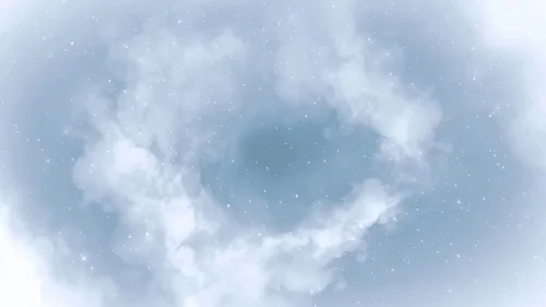 Серебряное Облако с Блеском