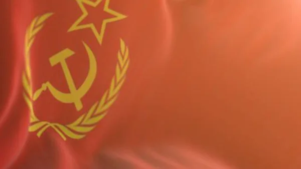 Советский Флаг с Символикой