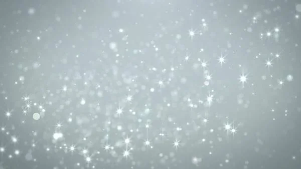 Новогодний фон со звёздами White Starglow